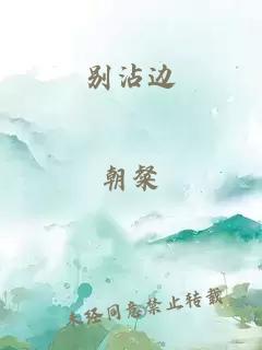 别沾边